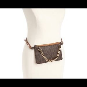 Michael Kors Belt bag with pull chain